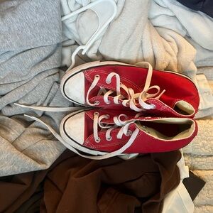 Red Chuck Taylor All Star High Top Converse